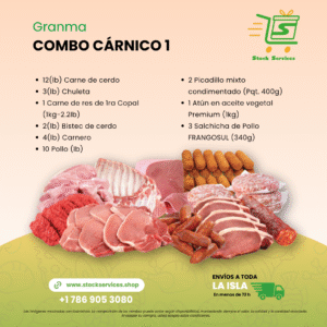 Combo Cárnico #1 GRA